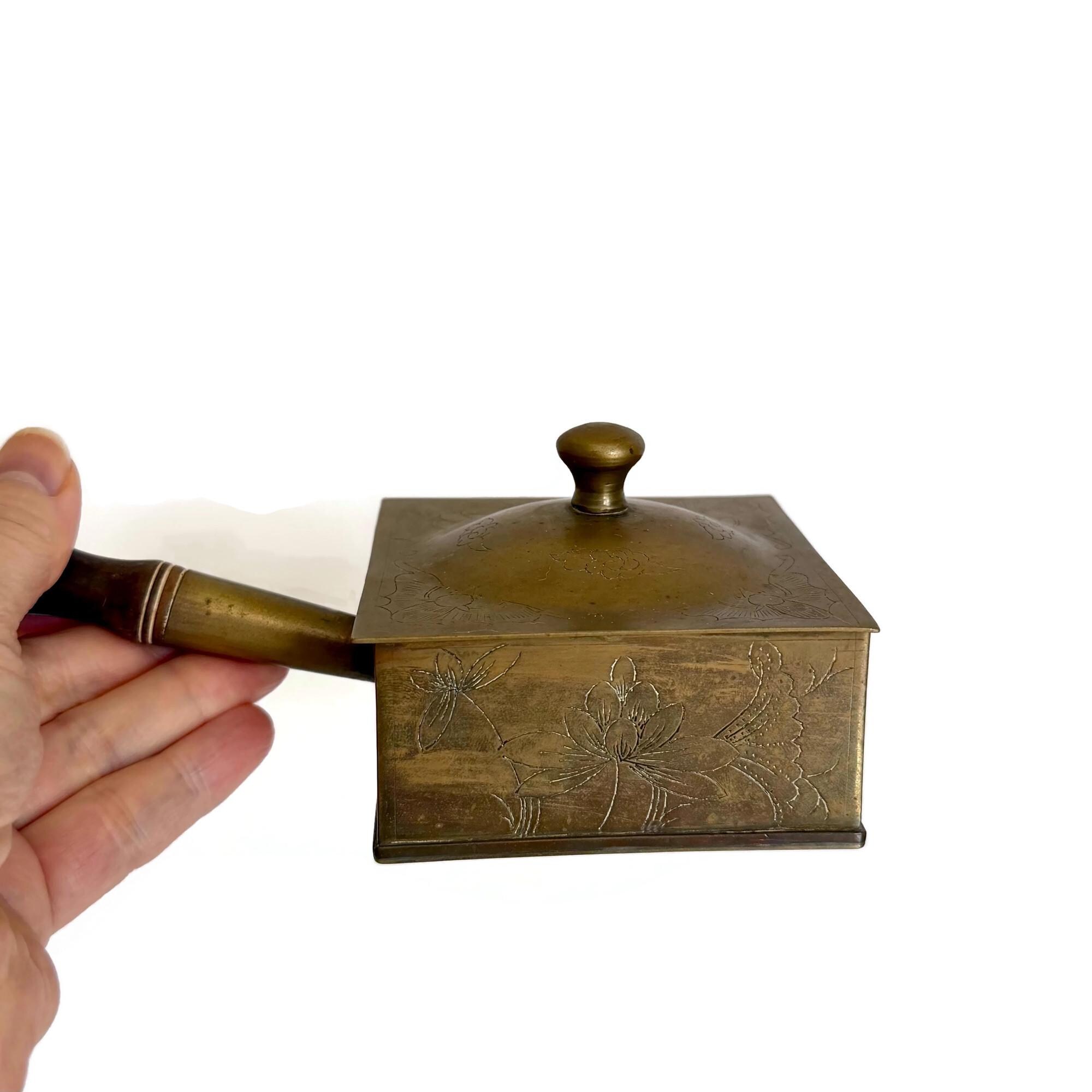 Brass Flip Top Ashtray - Etsy