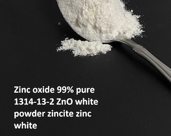 Pure Zinc Oxide (99%) - White Pigment, Craft Supply & DIY Beauty Ingredient 100g