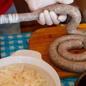 20 m 65 voet Volledig natuurlijke varkensdarmen 28/30 mm (20 m) – gezouten worstvellen voor vleeswaren en zelfgemaakte worsten