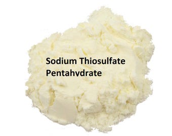 Sodium Thiosulfate Pentahydrate - Na2S2O3 5H2O - 99% Pure - Photography Grade - Water Treatment - Crystal Growing.