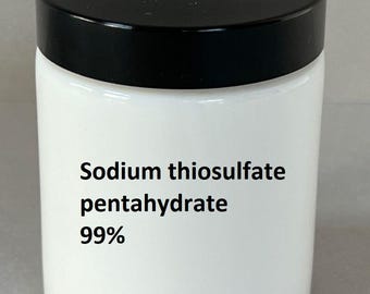 Sodium thiosulfate pentahydrate 99% 100g pure sodium thiosulfate pentahydrate Na2S2O3