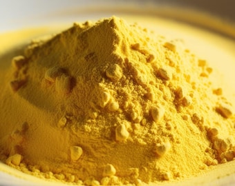 Polvere di argilla bentonitica gialla francese / Maschera viso fai da te, 100 g.