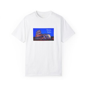 Roma Italia T-shirt, italia shirt, roma shirt, rome shirt italy, Unisex TShirt, colosseum souvenir, family trip outfit, italia travel outfit