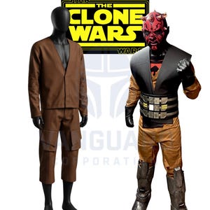 Darth Maul Clone Wars Costume Star Wars Cosplay Outfit Sith Halloween Set