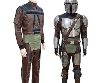 Mandalorian Din Djarin Costume | Star Wars Cosplay Armor Suit | Beskar Style Outfit