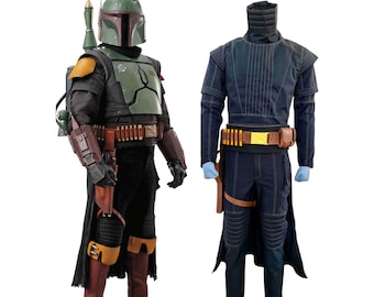 Disfraz de Boba Fett para cosplay – Atuendo mandaloriano inspirado en el Libro de Boba Fett