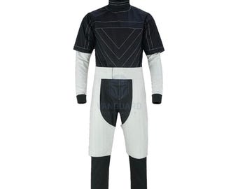 Paz Vizsla Heavy Infantry Flight Suit – Mandalorian Star Wars Inspired Jumpsuit with Shorts
