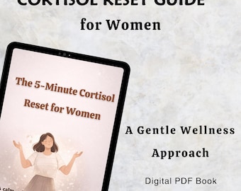 5-Minute Cortisol Reset for Women – Daily Routine (Digital Download)