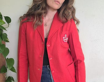 The Melton 1950s Vintage Bedford Boarding School Blazer XS-S