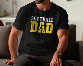 Softball Dad Png, Softball Dad Jpg, Pdf, Gift for Dad, Funny Softball Design, Silhouette Cut File, Cricut, Dad Digital File