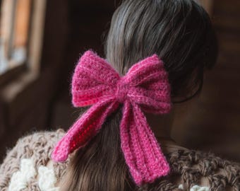 Crochet a lovely bow "Ciara" / beginner friendly / Virkad rosett "Ciara" Swedish and US-terms!