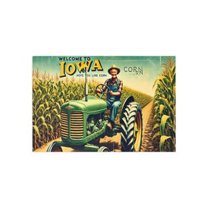 Cartões postais vintage de Iowa, perfeitos para colecionadores, decoração para casa, ideias para presentes, memórias de viagem, artigos de papelaria ecológicos