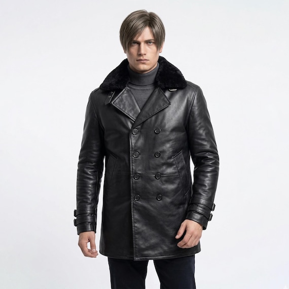 Leon S Kennedy Leather Jacket – Resident Evil RE9 Cosplay