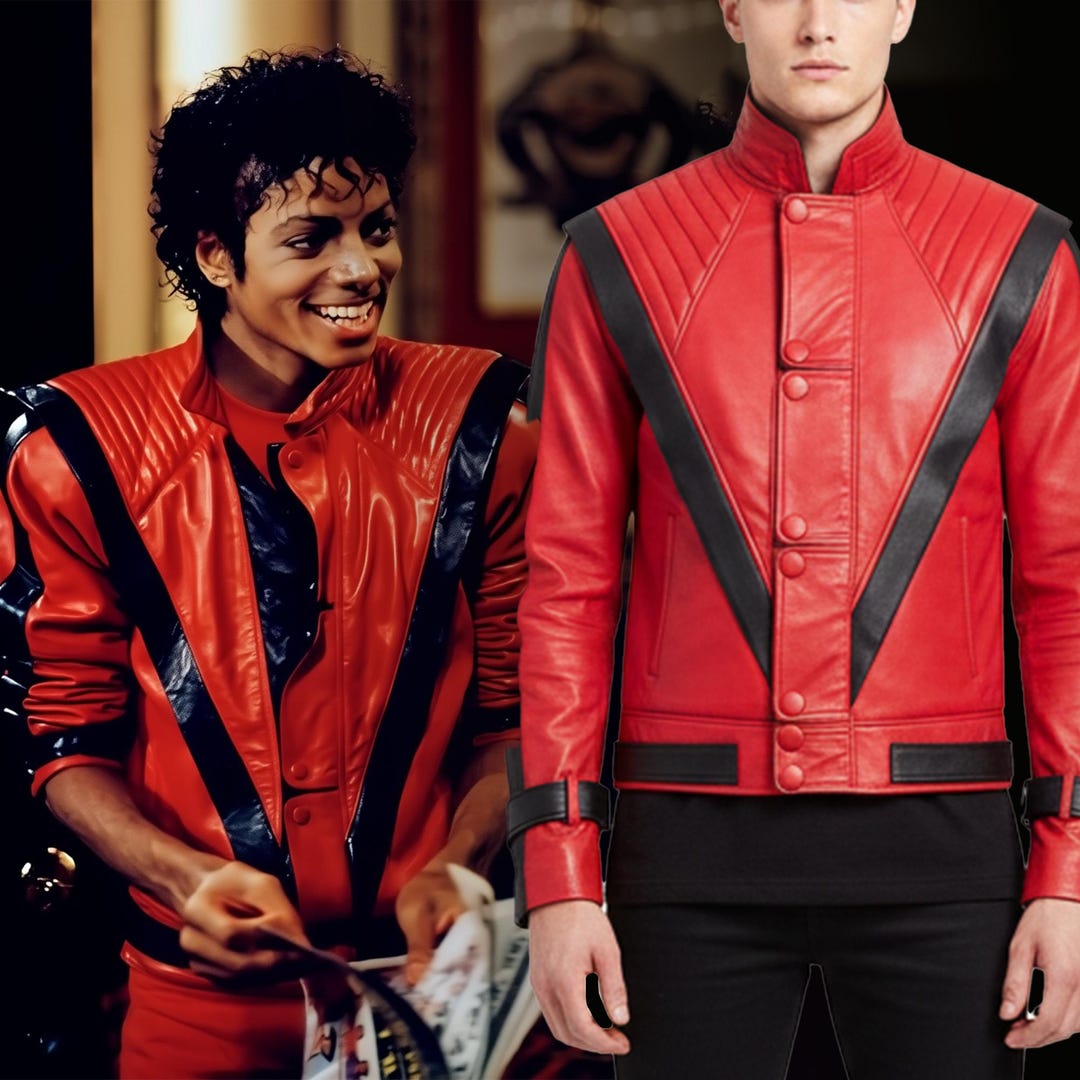 THRATHER ×キースへリング ナイロンジャケット Lサイズ レッド THRATHER ×キースへリング ナイロンジャケット Lサイズ レッド