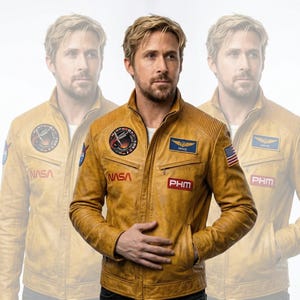 Project Hail Mary Ryan Gosling Jacket – Ryland Grace Sci-Fi Leather Cosplay Costume