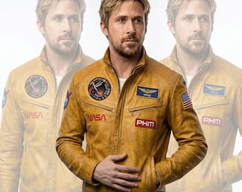 Project Hail Mary Inspired Jacket | Ryan Gosling Cosplay | Handmade Ryland Grace Sci-fi Costume