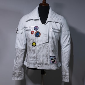 Cyberpunk 2077 Phantom Liberty Songbird Jacket | Women’s Cosplay Coat | So Mi Costume | Halloween, Party, Carnival Outfit | Real Leather