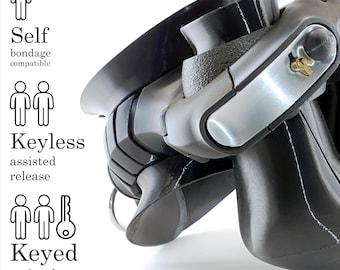 Wickedergonomy Reverse Fiddle: Ergonomic posture and wrist restraint - feature-rich, shape designed, black & orange
