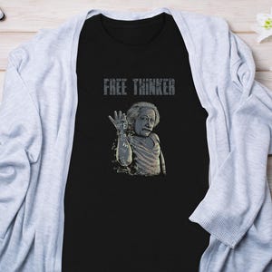 Free Thinker Softstyle T-Shirt: Inspirational Unisex Tee