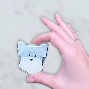 Funny Cute Dog Phone Grip - Kawaii Acrylic Holder for iPhone & Android