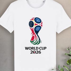 Logo Mistrzostw Świata 2026 Pobierz cyfrowo Wysokiej jakości plik PDF do druku Logo piłkarskie Trofeum Mistrzostw Świata Dekoracja dla kibiców piłki nożnej Natychmiastowe pobieranie