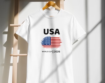 2026 USA World Cup Shirt | Soccer Team Sportswear | Soccer Fan Gift | World Cup Gift | NA World Cup Shirt | World Cup Streetwear