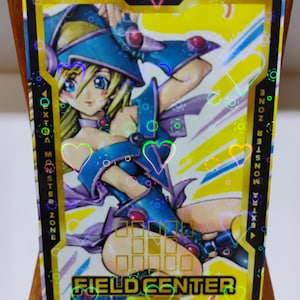 Centro de campo del TCG Dark Magician Girl personalizado