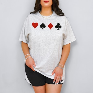 Playing Card Costume Shirt: Halloween Group Tee, Poker Lover Gift