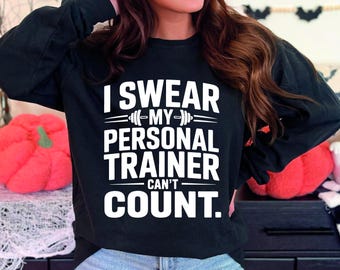 Funny Personal Trainer SVG: Gym Workout Design (Digital Download)