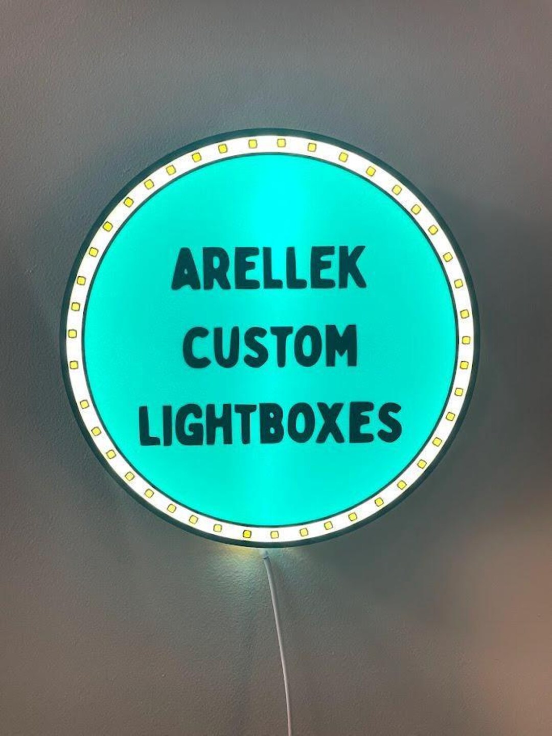 Custom Lightbox Sign: Personalized Brand Marketing Display - Etsy