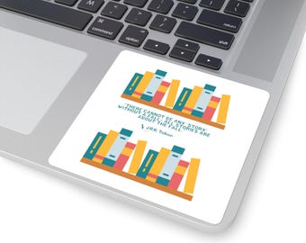 Story Lovers Sticker | Quote by J.R.R. Tolkien, The Fall Sticker, Literary Gift, Christian Sticker, Laptop Sticker, writer's sticker