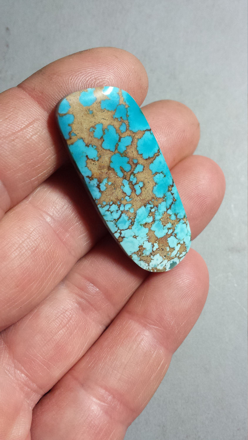 Gobi Desert Lavender Turquoise Designer Cabochon - Etsy