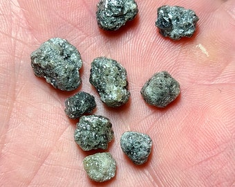 Raw Rough Diamond Gemstone Natural Diamond Lot of 9
