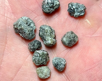 Raw Rough Diamond Gemstone Natural Diamond Lot of 9