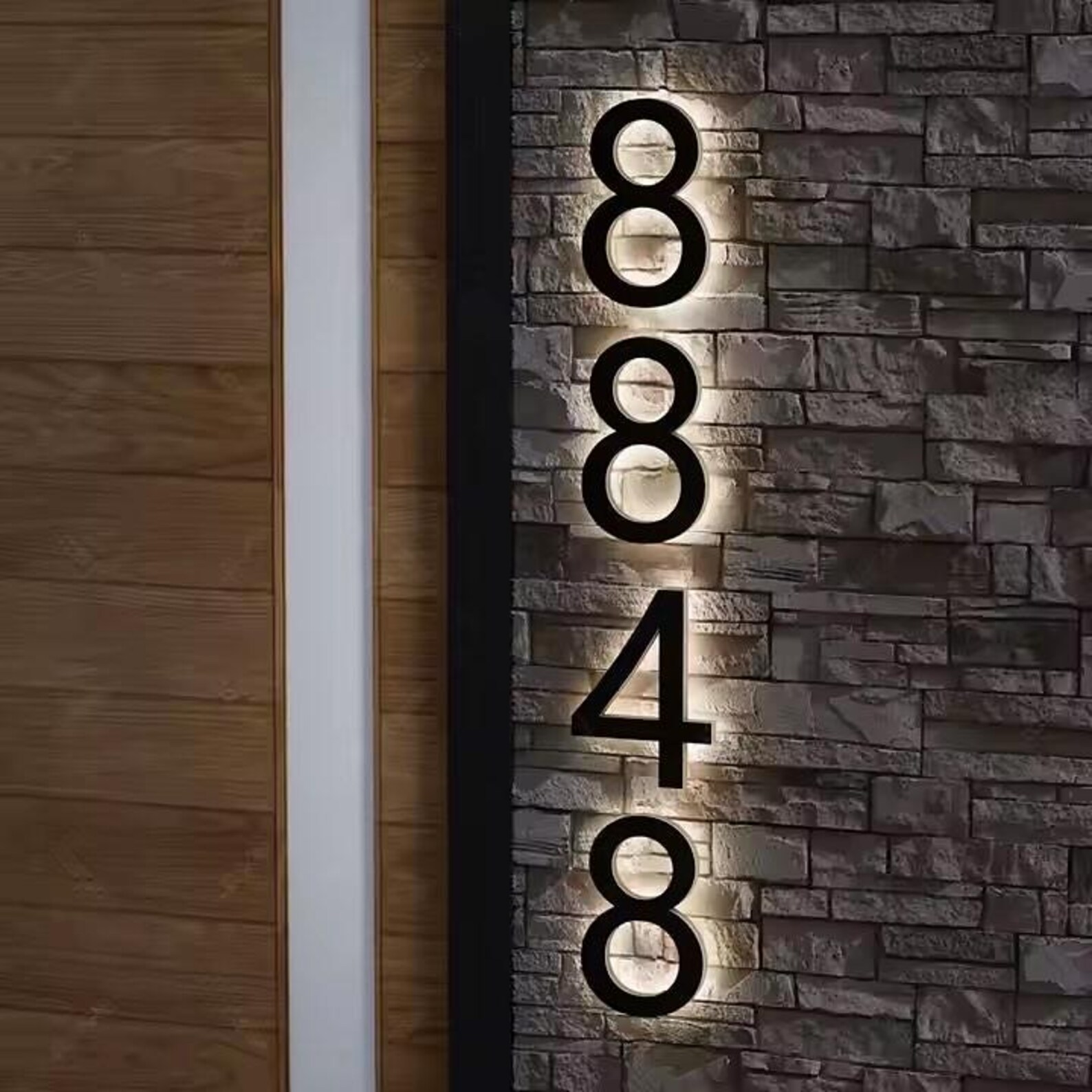 Custom LED Backlit 3D Logo Sign: Business Signboard - Etsy