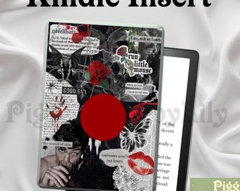 Haunting Adeline Inspired Kindle Insert | Digital Print | Download | Printable | Bookish | Dark Romance | Case Insert | Kindle Accessory |