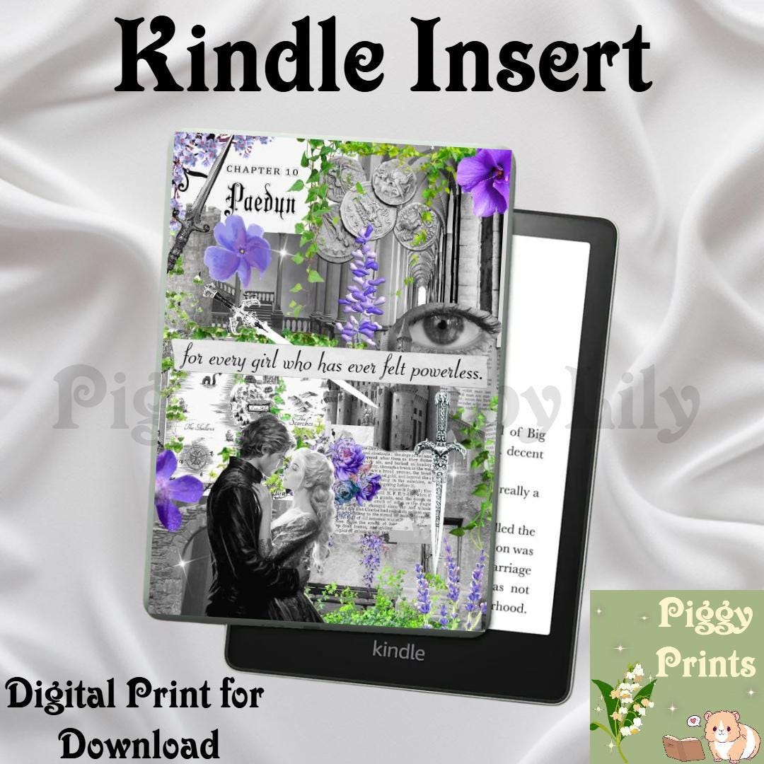 Powerless Inspired Kindle Insert | Digital Print | Download | Printable ...