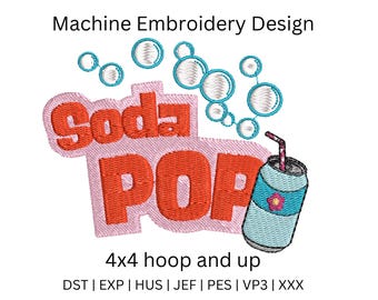 Diseño de bordado de refresco K-Pop (descarga digital)