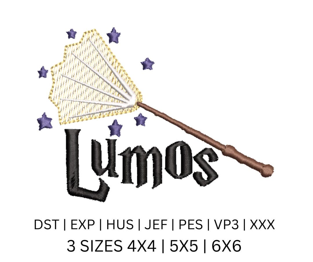 Wizard Spell Machine Embroidery Digital File Download - Etsy