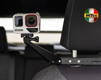 CERFFOOL Cappello da baseball con supporto per GoPro Hero 13 12 DJI Osmo Action 6 5 Pro 4 supporto fotocamera Action Camera Accessori Supporto a sgancio rapido (rosso