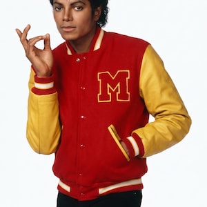Michael Jackson Varsity Jacket Kids - Etsy