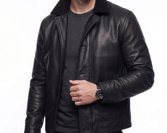 007 First Light James Bond Leather Cosplay Jacket - Gaming Cosplay Costume