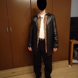 Max Payne 1 Inspired Max Leather Coat - Max Payne Cosplay Coat - Max Payne Remastered Cosplay Costume image 5