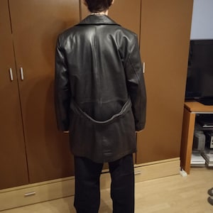 Max Payne 1 Inspired Max Leather Coat - Max Payne Cosplay Coat - Max Payne Remastered Cosplay Costume image 6