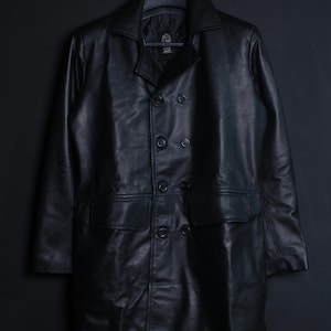 Max Payne 1 Inspired Max Leather Coat - Max Payne Cosplay Coat - Max Payne Remastered Cosplay Costume image 2