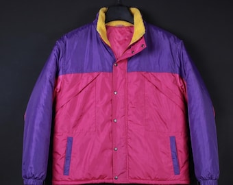 Oliver Tree Inspired Pink & Purple Windbreaker Jacket – “Miss You” Cosplay Style Jacket