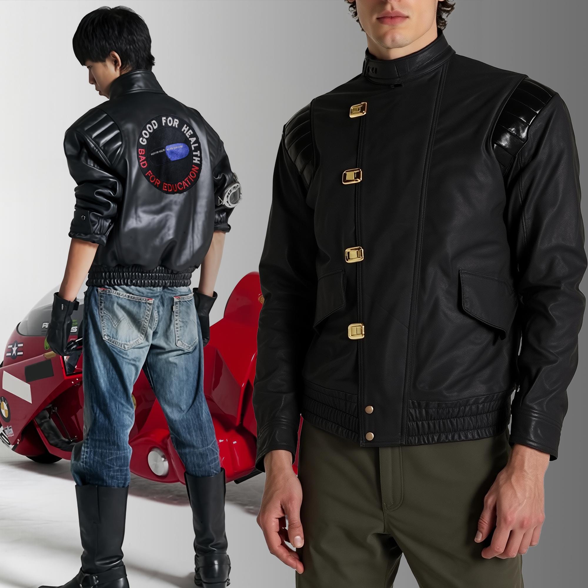 【AKIRA 金田モデル ジャケット】 Amazon | AKIRA(アキラ) 金田のレザージャケット XXS-3XL カプセルと