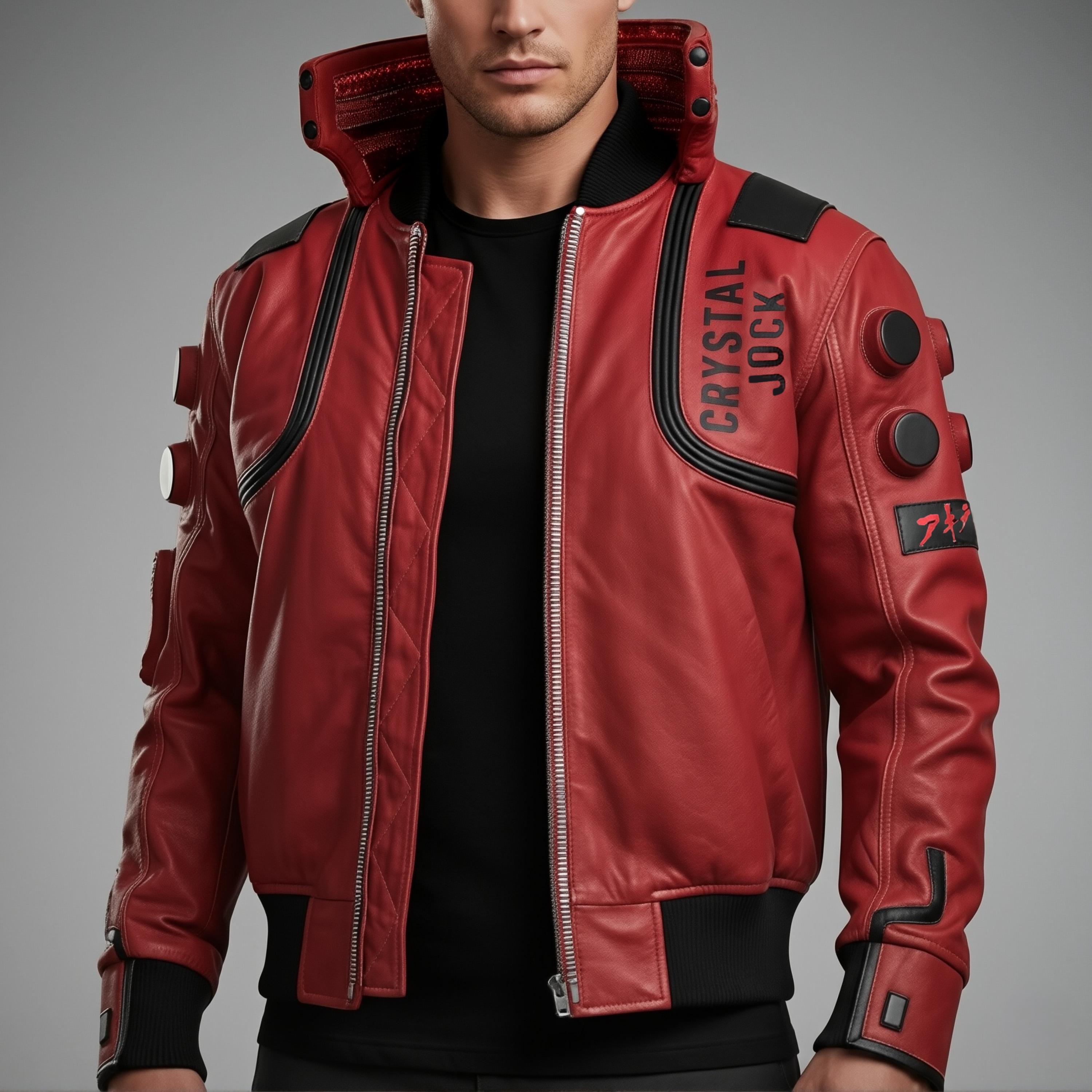 サイバーパンク2077風AKIRA金田カプセルジャケット、AKIRAサイバー