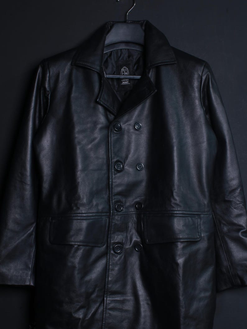 Max Payne 1 Inspired Max Leather Coat - Max Payne Cosplay Coat - Max Payne Remastered Cosplay Costume image 3
