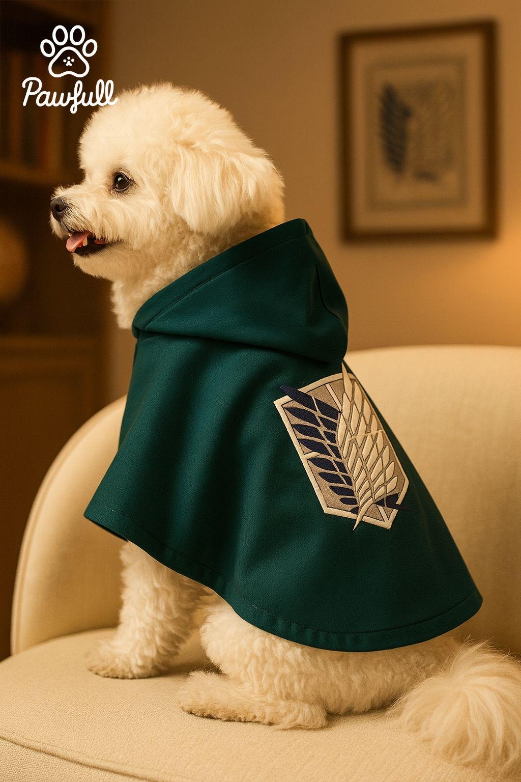 Coperta Con Cappuccio Attack On Titan – Cosplay Ufficiale, Morbida In Flanella, Con Ali Posteriori, Lavabile